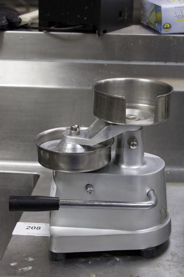 VEVOR Commercial Hamburger Patty Maker 130mm/5inch Stainless Steel Burger Press Heavy Duty Hamburger Press Meat Patty Maker Hamburger Forming Processor - Image 4 of 7