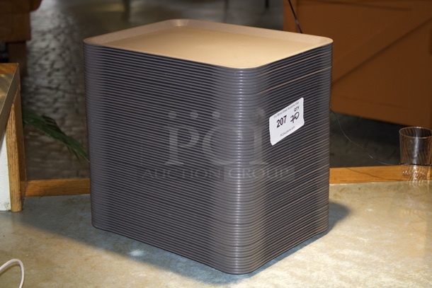 Ikea TILLGÅNG 15" x 11" Food Trays, Gray. 70x Your Bid - Image 1 of 7