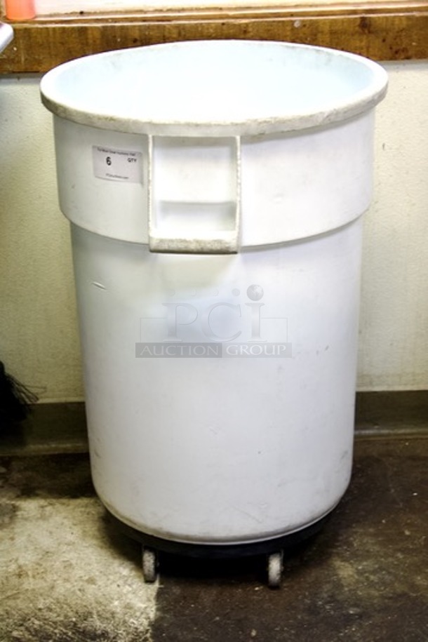 50 Gallon Ingredient Bin On Commercial Casters.  - Image 1 of 1