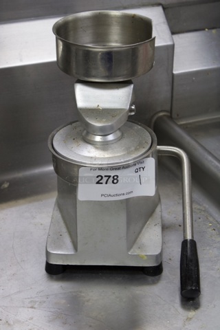 Garde HDHP12 Heavy-Duty 1/2 lb. 5" Hamburger Patty Molding Press with Handle