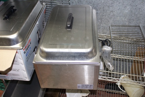 LIKE NEW! SYBO ZCK165BT-3 Bain Marie Buffet Food Warmer Steam Table With Lid - Image 4 of 4
