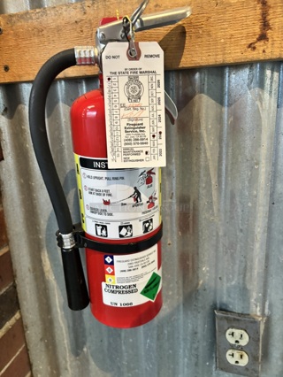 ABC Dry Chemical 5 lb. Multi-Purpose Fire Extinguisher 2A:10B:C