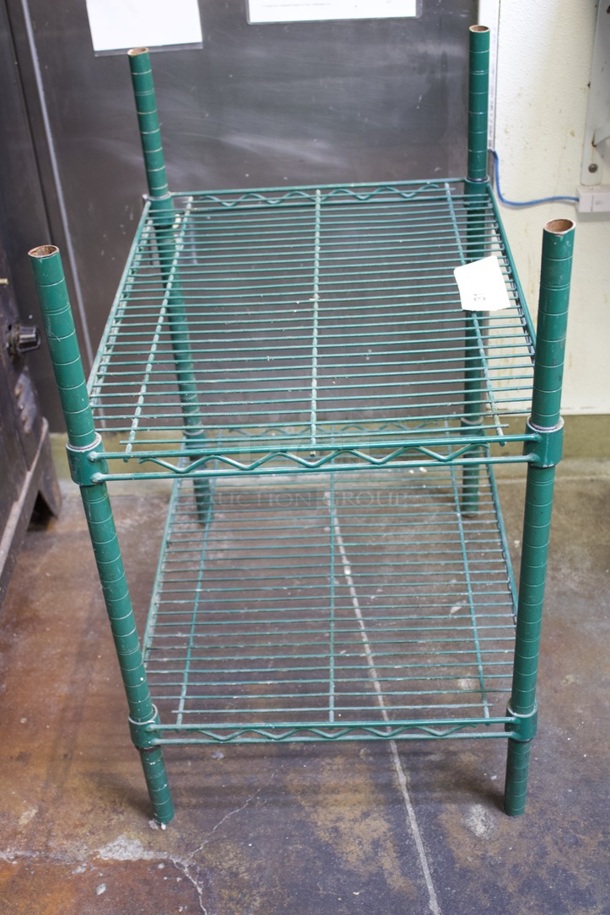 2 Shelf Metro Rack, Green. 24x18x30 - Image 2 of 2