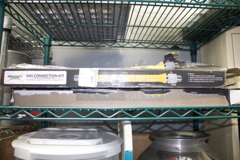 NEW/IN THE BOX!! Regency Gas Connection Kits. 2x Your Bid