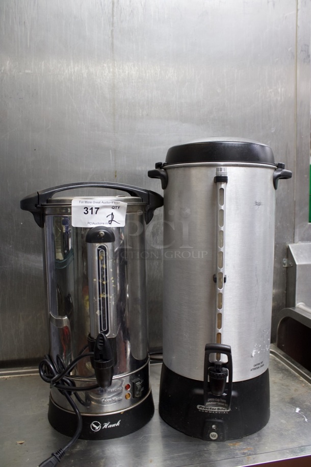 (2) Percolator Coffee Makers. 2x Your BId - Image 2 of 7