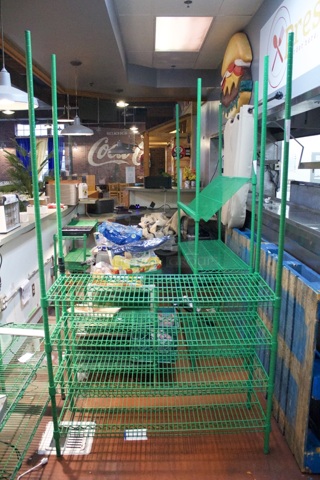 LIKE NEW! 4 Shelf Metro Rack. 48x18x87