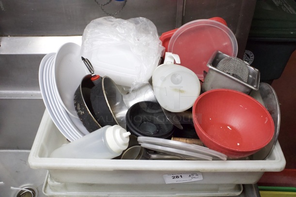 ALL-FOR-ONE Ingredient Bin Full Of Miscellaneous Small Wares.   - Image 6 of 6