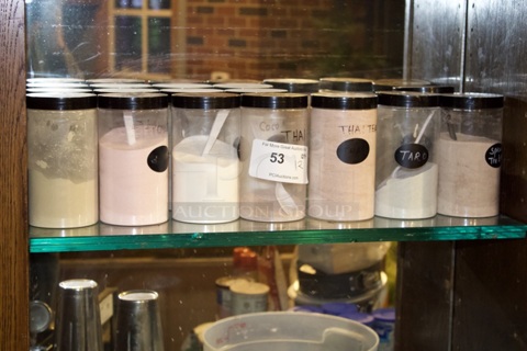 Various Tea & Beverage Powders / Mixes In Re-Sealable Containers 12x Your Bid