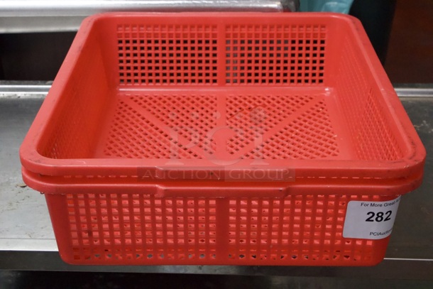 Thunder Group 21 3/4" X 17" COLANDER/Basket, PLASTIC. 2x Your Bid - Image 4 of 5