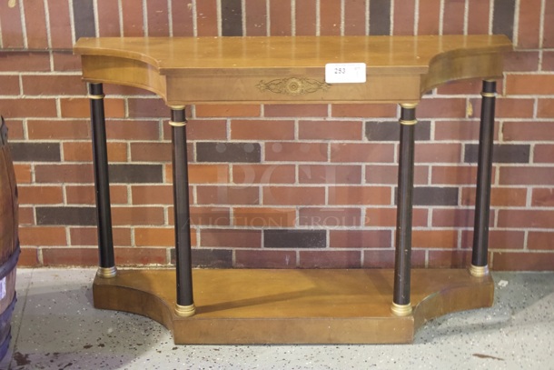 Wood Table Stand - Image 1 of 1