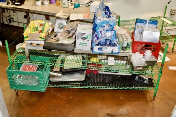 ALL FOR ONE MONEY! Stacked 2 Shelf Metro Rack With a Little Bit Of Everything - Image 2 of 4