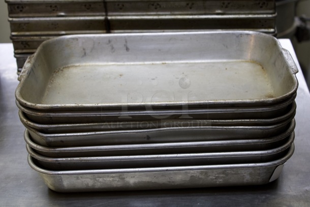 Aluminum Baking & Roasting Pans. 12x18x2-1/2. 7x Your Bid - Image 2 of 5