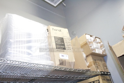 HUGE LOT of To-Go Containers, Clamshell, Boxes, Cups & Lids