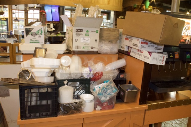$$ALL-4-1$$ Single Use To-Go Containers, Condiments & More - Image 1 of 6