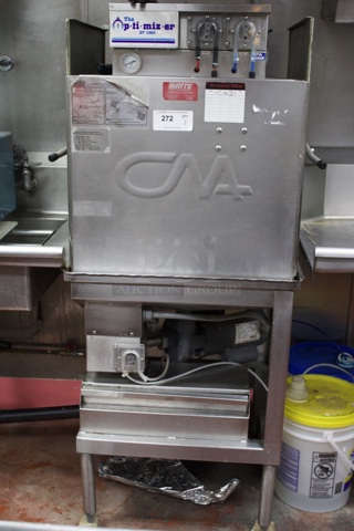 The OP-ti-miz-er Model VA-AH-2 Dishwasher - 120v. In Perfect Working Order. 25x24x61