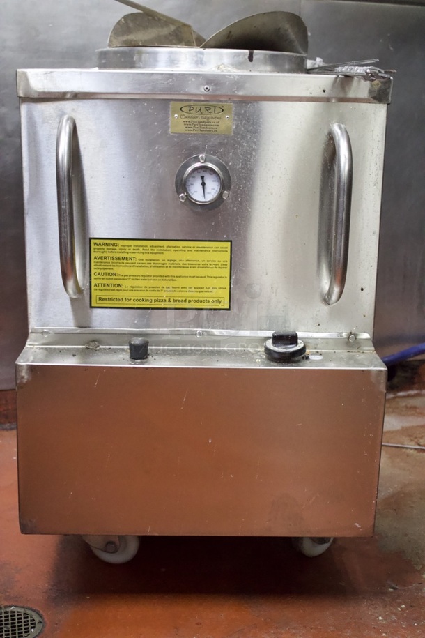 LIKE NEW! Puri Tandoori Clay Ovens PTL-101 Tandoor Oven , 51500 BTU, Double Wall Ceramic Wool Insulation, Natural Gas. Includes Skewers.   - Image 8 of 12