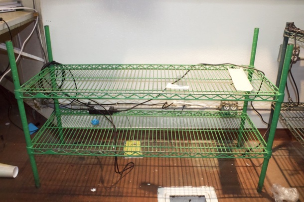 Metro Rack - 2 Shelf. 48x18x31 - Image 2 of 2
