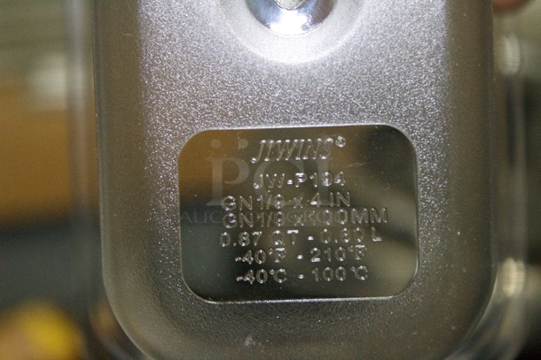 NEW/NEVER USED! Jiwins 3 Well Metal Organizer With (3) 1/9 x 4" Food Pans - Image 3 of 5
