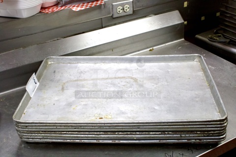 Baking Sheet Pans, Full Size. 10x Your Bid