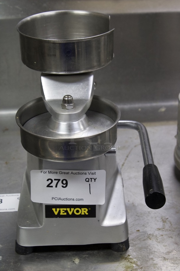 VEVOR Commercial Hamburger Patty Maker 130mm/5inch Stainless Steel Burger Press Heavy Duty Hamburger Press Meat Patty Maker Hamburger Forming Processor - Image 1 of 7