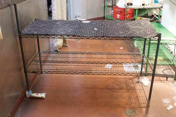 2 Shelf Metro Rack With Liners. 60x24x34 - Image 3 of 4
