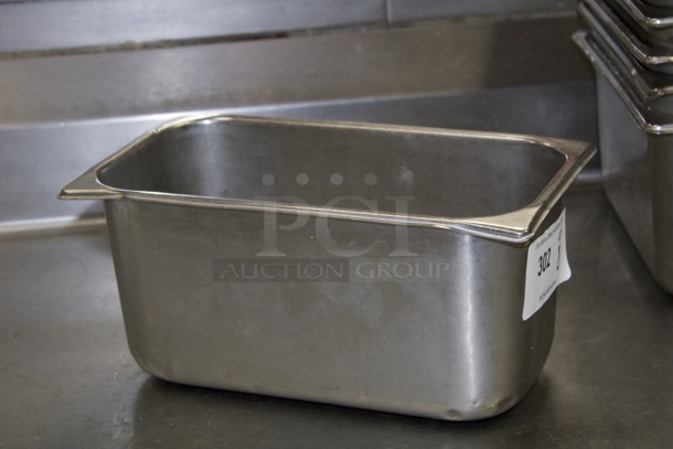 Stainless Steel 1/3 Pans x 6". 8x Your Bid - Image 3 of 6