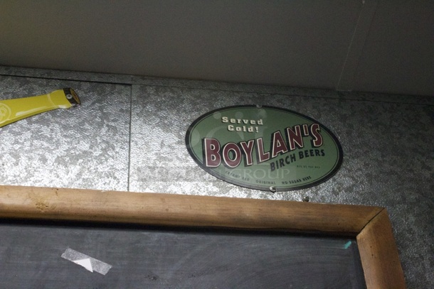 Metal Boylan Bottle Co Signs. 7x Your Bid - Image 4 of 4