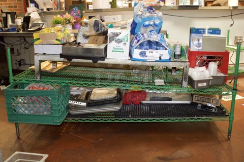 ALL FOR ONE MONEY! Stacked 2 Shelf Metro Rack With a Little Bit Of Everything