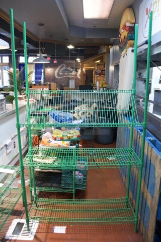 AWESOME! Metro Rack With (1)  Slanted-Shelf Merchandiser Rack and (2) Flat Racks