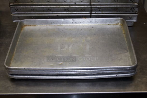 HEAVY DUTY! Half Size 13" x 18" Bun / Sheet Pans. 4x Your Bid - Image 2 of 2