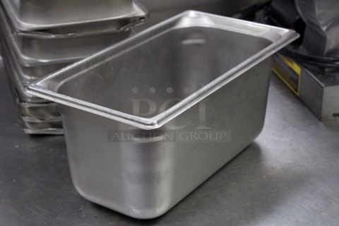 Vollrath 90362 Super Pan 3® 1/3 Size 6" Deep Anti-Jam Stainless Steel Steam Table / Hotel Pan - 22 Gauge13x Your Bid