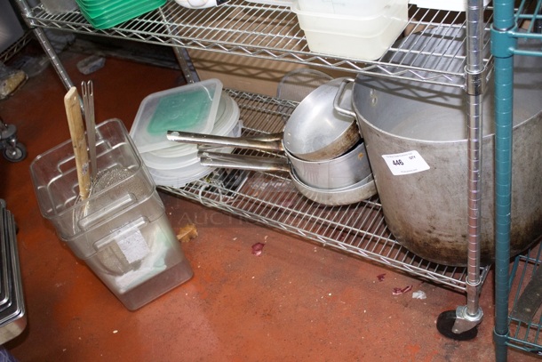 Pots, Ingredient Storage Bins and Lids - Image 2 of 3