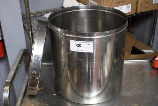 Metal Ingredient Bin With Lid  - Image 1 of 3