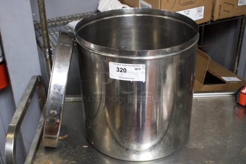 Metal Ingredient Bin With Lid 