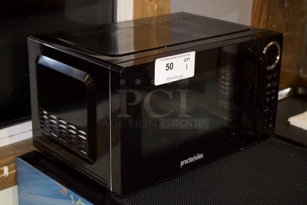 Proctor Silex 0.9 cu ft 900 Watt Power, 11 Power Levels Microwave Oven, Black. 120V 60Hz Single Phase 1400W - Image 2 of 5