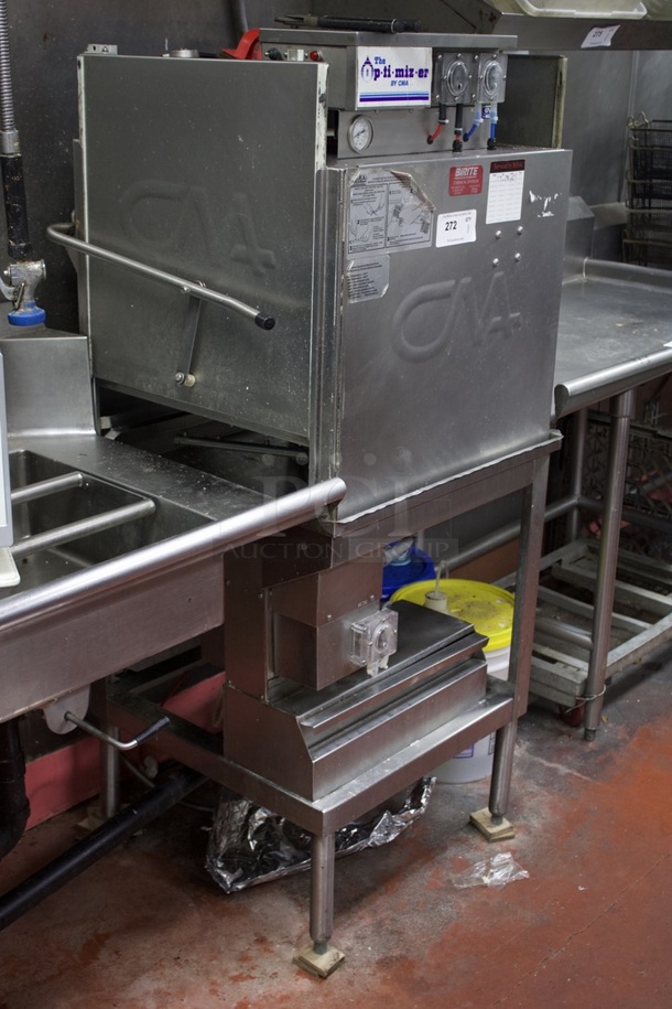 The OP-ti-miz-er Model VA-AH-2 Dishwasher - 120v. In Perfect Working Order. 25x24x61 - Image 2 of 7