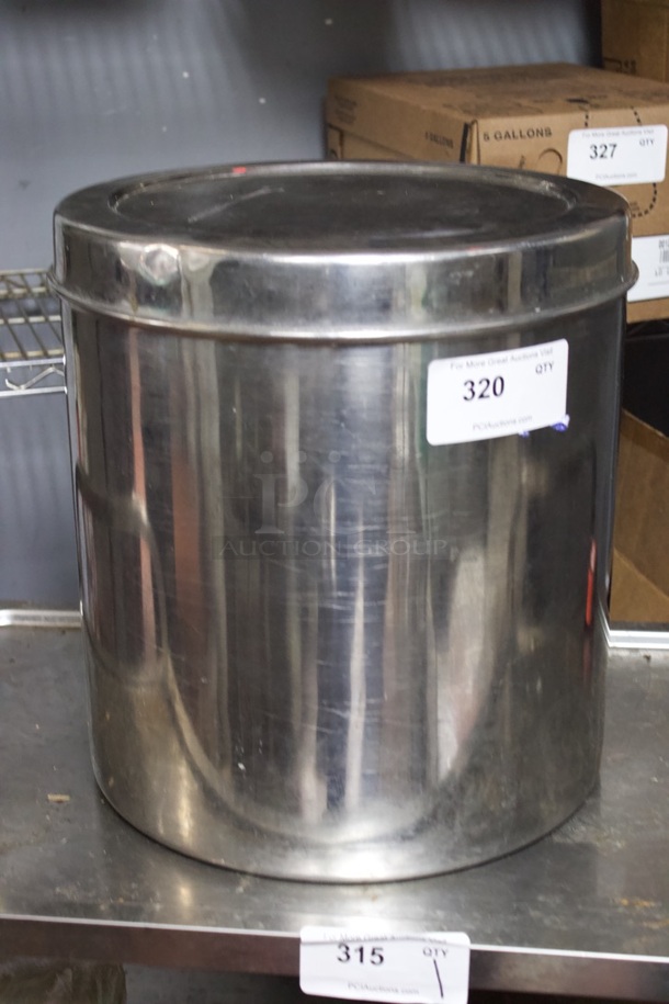 Metal Ingredient Bin With Lid  - Image 2 of 3