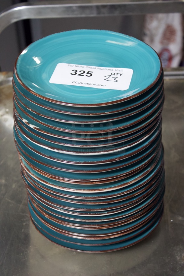 BEAUTIFUL! 7-1/4" Ceramic Plates. 23x Your Bid - Image 1 of 3