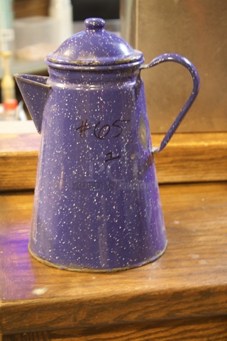 Metal Camp Fire Coffee Pot