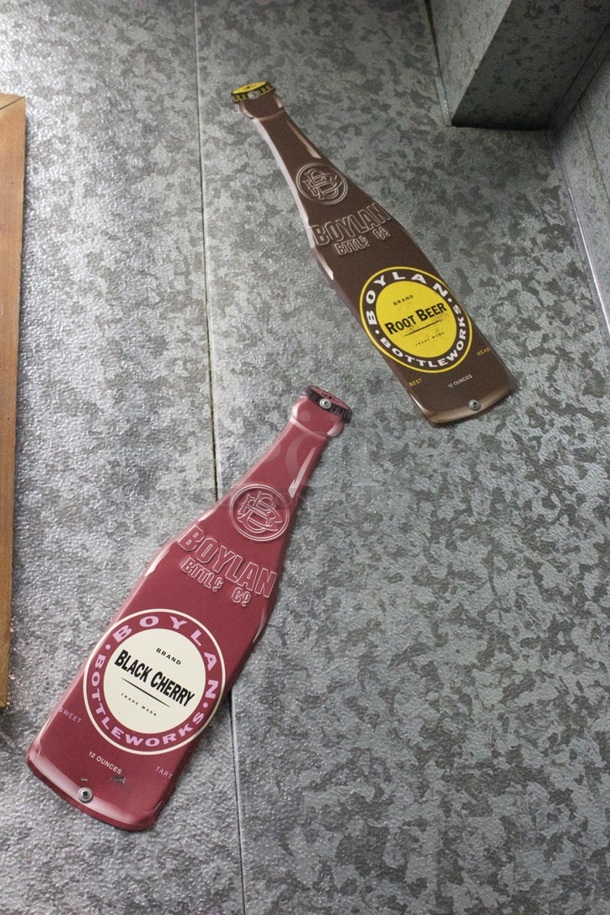 Metal Boylan Bottle Co Signs. 7x Your Bid - Image 2 of 4