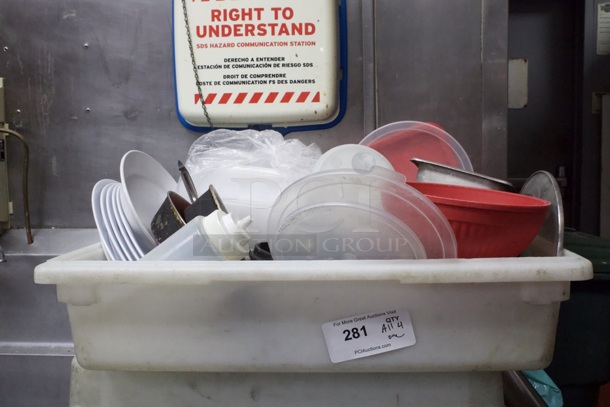 ALL-FOR-ONE Ingredient Bin Full Of Miscellaneous Small Wares.   - Image 4 of 6