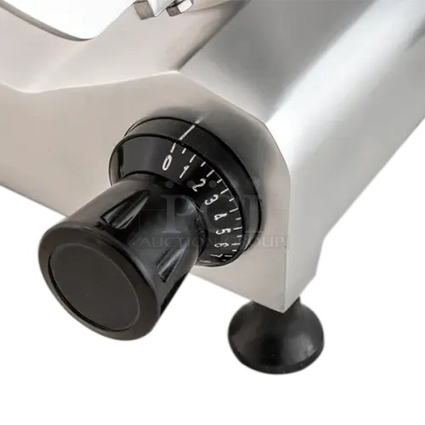 BRAND NEW, NEVER USED!! Universal HBS-250 10" Manual Gravity Feed Meat Slicer - 1/4 hp - Image 8 of 11