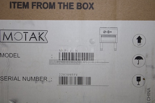 BRAND NEW IN THE CRATE!! MOTAK MSP-1-N Burner Stock Pot Range 18"W x 21"D x 15.75"H, 80,000 total BTU, natural gas - Image 5 of 5
