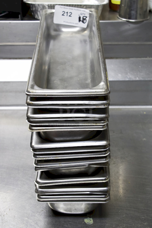 Vigor 1/2 Size Long 2 1/2" Deep Anti-Jam Stainless Steel Steam Table / Hotel Pan - 22 Gauge. 18x Your Bid - Image 2 of 3
