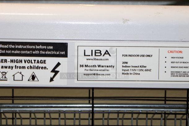 Liba 20W Indoor Insect Killer
110V-120V, 60HZ - Image 2 of 5