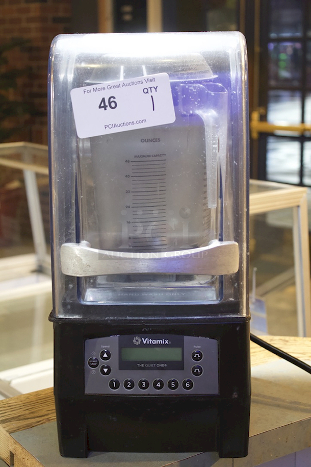 SWEET! Vita-Mix Corp. VM0145 The Quite One Commercial Blender / Food Preparing Machine With 48oz Cup. 
120 V, 50/60 Hz, 15 AMPS - Image 1 of 7