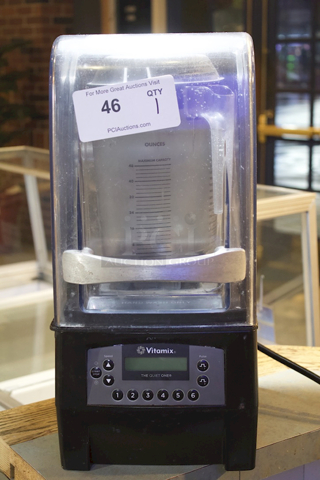 SWEET! Vita-Mix Corp. VM0145 The Quite One Commercial Blender / Food Preparing Machine With 48oz Cup. 
120 V, 50/60 Hz, 15 AMPS