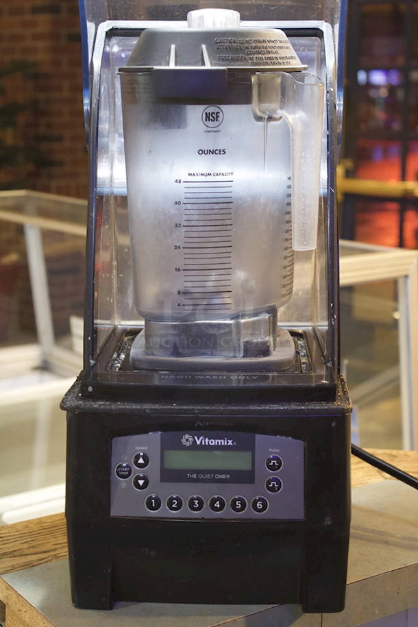 SWEET! Vita-Mix Corp. VM0145 The Quite One Commercial Blender / Food Preparing Machine With 48oz Cup. 
120 V, 50/60 Hz, 15 AMPS - Image 3 of 7