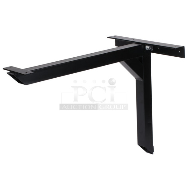 BRAND NEW SCRATCH AND DENT! 3 Lancaster Table & Seating 164CANT Table Base Boot Cantilever Metal Table Bracket - Image 1 of 7