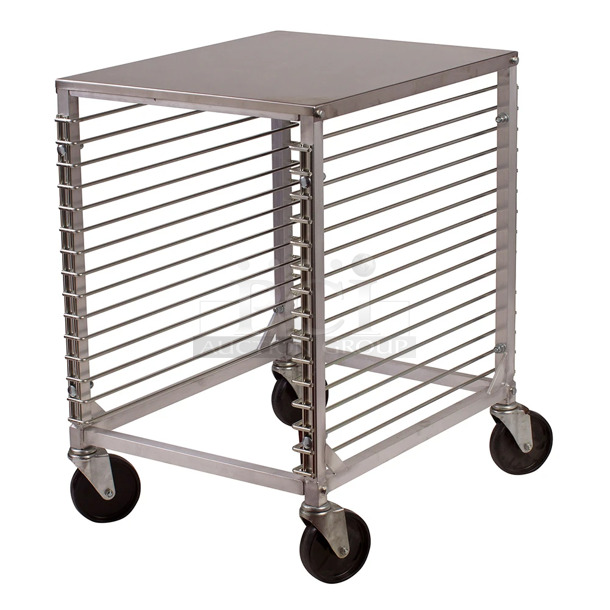 BRAND NEW IN BOX! Winco ALRK-15 20 7/8" 15 Sheet Pan Rack w/ Lip Load Slides - Image 1 of 4